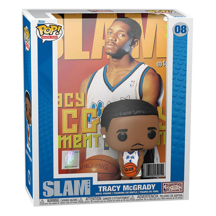 Okładki NBA POP! Koszykówka figurka winylowa Tracy McGrady (SLAM Magazin) 9 cm - 08