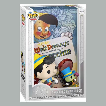 POP Disneya! Plakat Filmowy i Figurka Pinokio 9 cm - 08