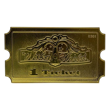 Fallout Replica Nuka World Ticket (gold plated)