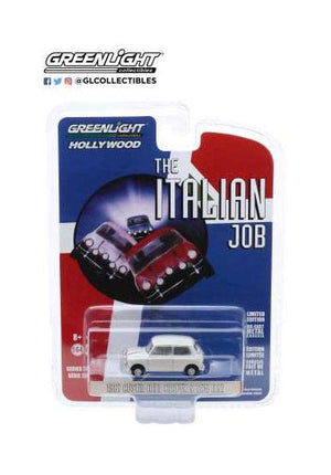 The Italian Job Diecast Model 1/64 1967 Austin Mini Cooper S 1275 MkI white