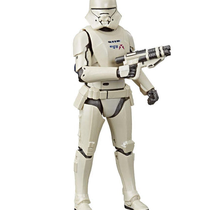 Karbonizowana figurka Jet Trooper Najwyższego Porządku Star Wars Episode IX Black Series 15cm
