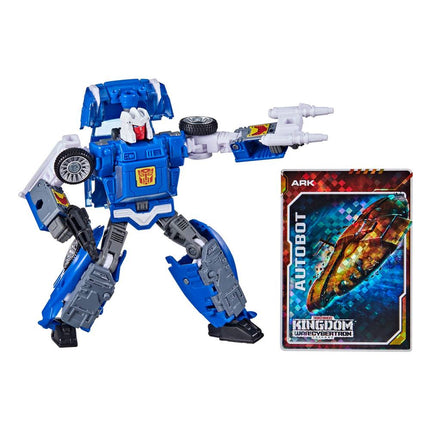 Transformers Generations War for Cybertron: Kingdom Action Figures Deluxe 2021 W5 14 cm Autobot Tracks
