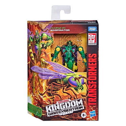 Transformers Generations War for Cybertron: Kingdom Action Figures Deluxe 2021 W5 14 cm Waspinator