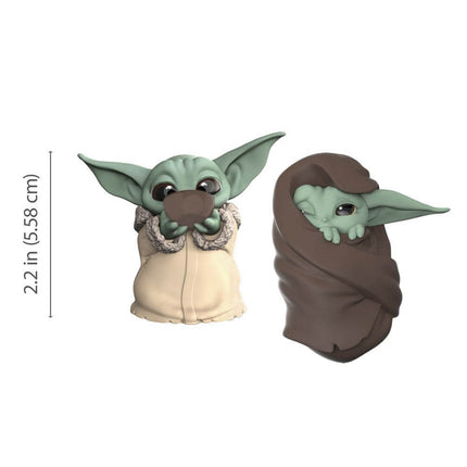 Star Wars Mandalorian Bounty Collection Figure 2-Pack The Child Baby Yoda Child Sipping Soup & Blanket-Wrapped