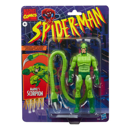 Spider-Man Marvel Legends Series Retro Action Figure Marvel's Scorpion 15 cm