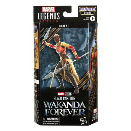 Okoye Black Panther: Wakanda Forever Marvel Legends Series Figurka Attuma BAF 15 cm