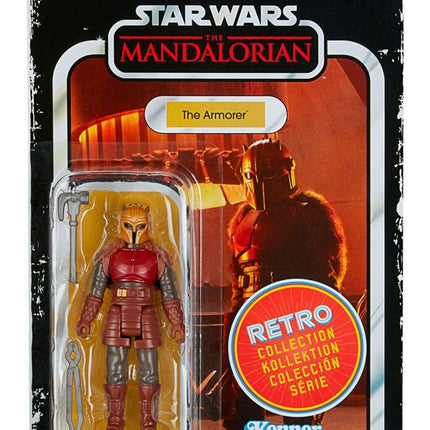 The Armorer Star Wars The Mandalorian Retro Collection Action Figure 2022  10 cm Kenner