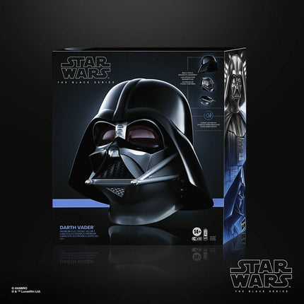 Darth Vader Star Wars: Obi-Wan Kenobi Black Series Electronic Helmet 2022
