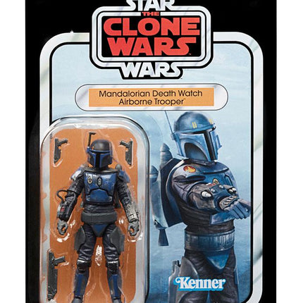 Star Wars: The Clone Wars Kolekcja Vintage Figurka 2023 Mandalorian Death Watch Airborne Trooper 10 cm