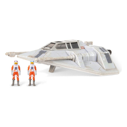Pojazd Snowspeeder Star Wars Micro Galaxy Squadron Luke'a Skywalkera z figurkami z figurkami 12 cm