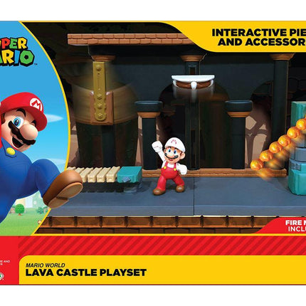 Zestaw Super Mario Mini Castle Lava World of Nintendo Jakks Pacific