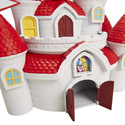 Castle Super Mario Playset Deluxe World of Nintendo DMushroom Kingdom Castle 5 figurek