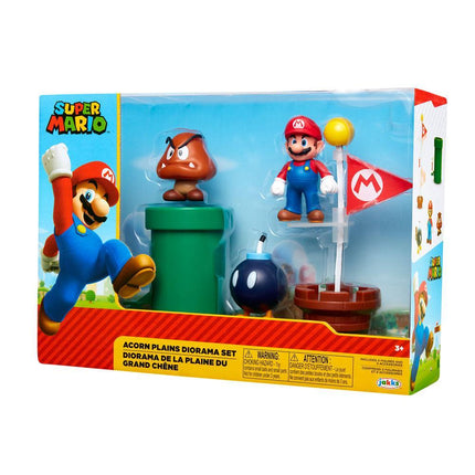 Postać Super Mario 6 cm z akcesoriami World of Nintendo