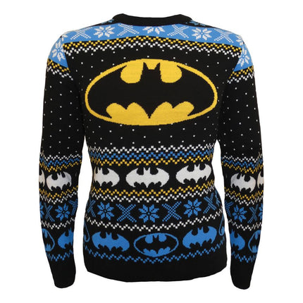 DC Comics Sweatshirt Christmas Jumper Batman Logo - ADULTS SIZE