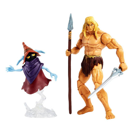 Masters of the Universe: Revelation Masterverse Action Figures 2022 Deluxe Savage He-Man &amp; Orko 18cm