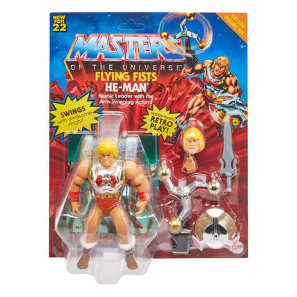 Flying Fists He-Man Skeletor Masters of the Universe Origins Deluxe Figurka 2022 14 cm