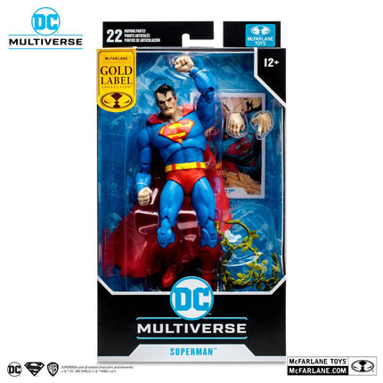 Superman (wariant) Gold Label 18cm DC Multiverse Figurka 18cm