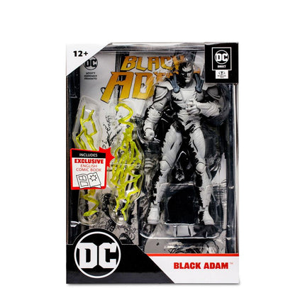 DC Direct Page Punchers Figurka Black Adam with Black Adam Comic (wariant grafiki liniowej)