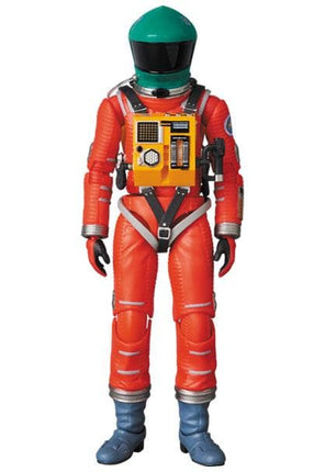 Astronauta 2001: Odyseja Kosmiczna MAF EX Figurka Pomarańczowy Kombinezon Zielony Kask 16 cm