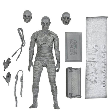 Mumia (czarno-biała) 18 cm uniwersalna figurka potworów Ultimate