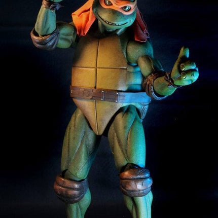 Action Figure Scala 1/4 42cm gigante Neca TMNT Tartarughe Ninja Turtles Michelangelo 54054 #Personaggio_Michelangelo 54054 (4120752652385)