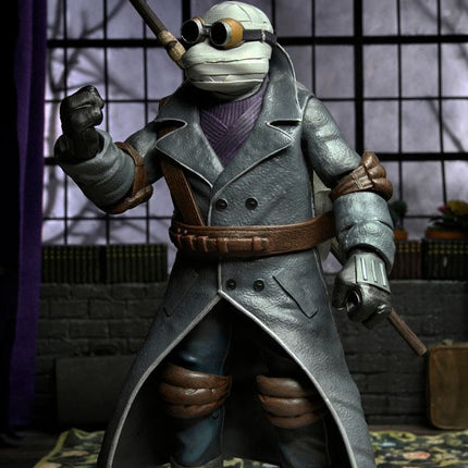 Donatello jako niewidzialny człowiek uniwersalne potwory x nastoletnie zmutowane żółwie ninja ostateczna figurka 18cm