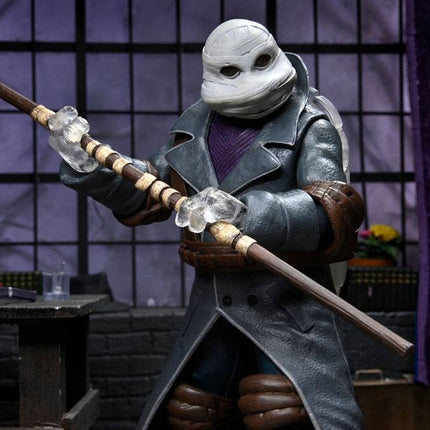 Donatello jako niewidzialny człowiek uniwersalne potwory x nastoletnie zmutowane żółwie ninja ostateczna figurka 18cm