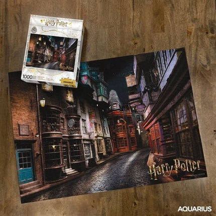 Puzzle Harry Potter Ulica Pokątna (1000 elementów) - LUTY 2021