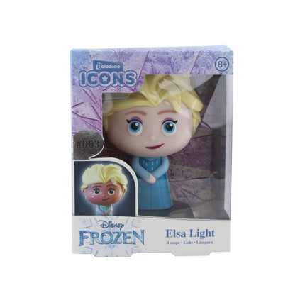 Elsa Lampada 3D Comodino Frozen 2 Icon Light