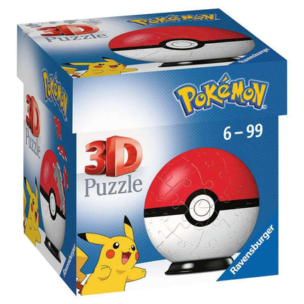 Pokémon 3D Puzzle Pokéballs: Classic (55 sztuk)