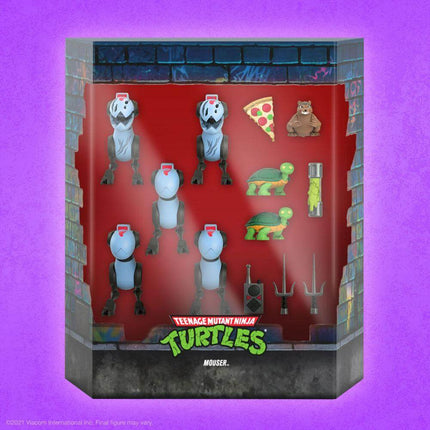 Mousers Teenage Mutant Ninja Turtles Ultimates Action Figure  8 cm