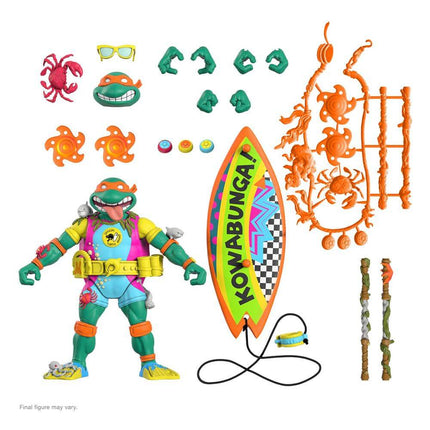Sewer Surfer Mike Teenage Mutant Ninja Turtles Ultimates Action Figure  18 cm - SEPTEMBER 2022