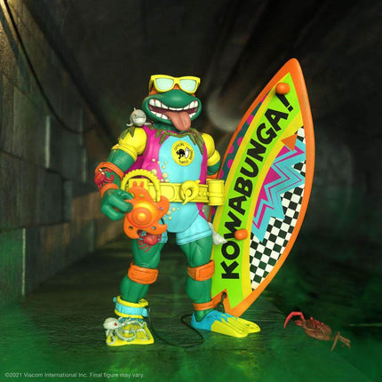 Sewer Surfer Mike Teenage Mutant Ninja Turtles Ultimates Figurka 18 cm - WRZESIEŃ 2022