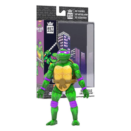 Teenage Mutant Ninja Turtles BST AXN Figurka NES 8-Bit Donatello Exclusive 13 cm