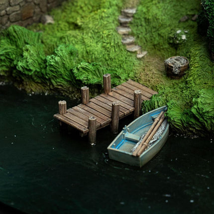Hobbit: Niespodziewana podróż Hobbiton Mill &amp; Bridge Środowisko 31 x 17 cm