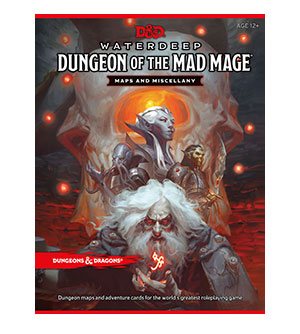 Dungeons & Dragons RPG Waterdeep: Dungeon of the Mad Mage - Maps & Miscellany - ENGLISH
