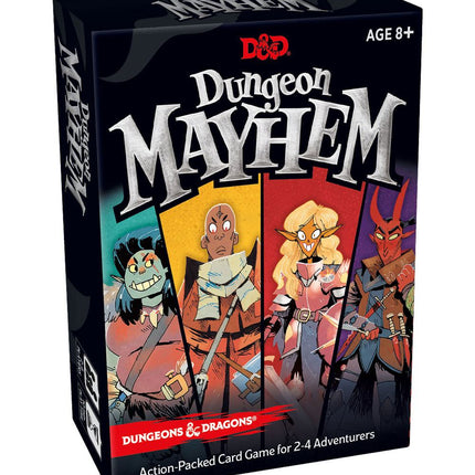 Dungeons &amp; Dragons Card Game Dungeon Mayhem angielski - JĘZYK ANGIELSKI