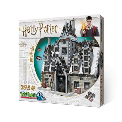 Puzzle 3D Harry Potter Trzy miotły (Hogsmeade)